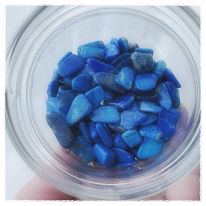 A hundred Lapis Stones