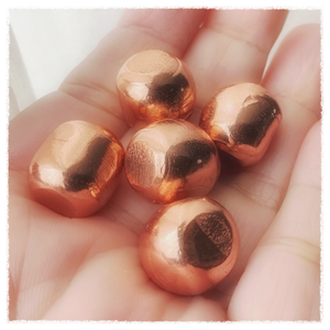 Polished Copper Tumbles