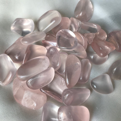 Tumbled Rose Girasol Quartz