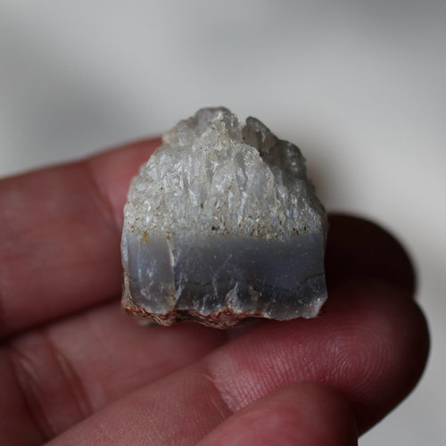 Blue Agate with Quartz from Nova Scotia