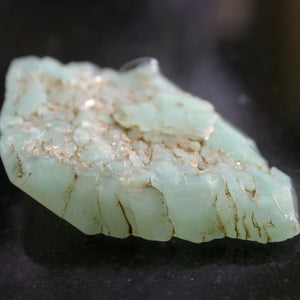 Turquoise Phantom Quartz Crystal 061501 - Song of Stones